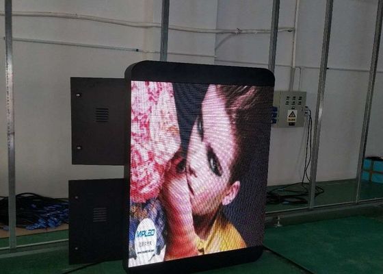 Poste al aire libre llevó la echada 5m m Ip65 4G Asynchronization del pixel de Media Player de la pantalla