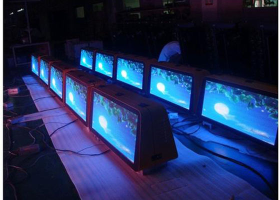 Muestra de publicidad fácil de la instalación SMD HD de la pantalla LED al aire libre a todo color del taxi de P5