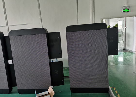 El panel de pantalla LED de poste del alto brillo de WIFI /3G/ 4G P5mm/pantalla de visualización al aire libre de la iluminación de la prenda impermeable