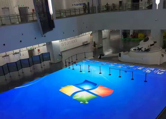 Pantalla de vídeo al aire libre de la etapa IP65 de Dance Floor de la pantalla LED de acrílico a todo color de la teja P4.81P3.91 con el sistema del radar