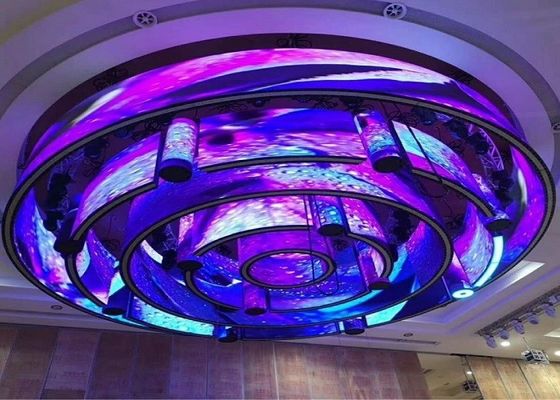 Pantalla 256mmx128m m flexible creativa interior de 4m m LED