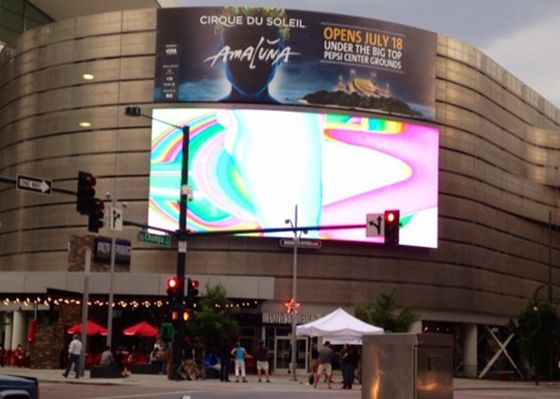 La publicidad llevada al aire libre a todo color de la exhibición de Wateproof P4 P5 P6 P8 P10 P16 llevó la pared de la pantalla de la etapa de la pantalla