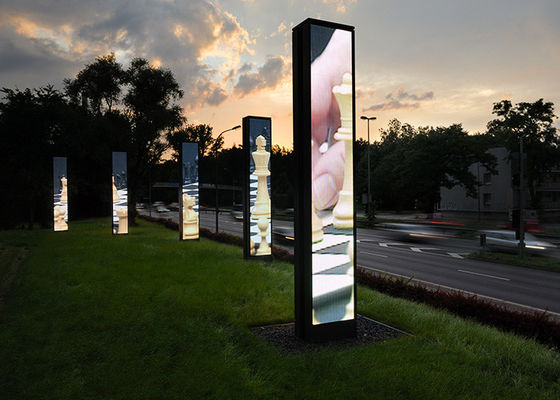 El alto brillo P10 SUMERGE la pantalla LED a todo color al aire libre 7500cd/㎡