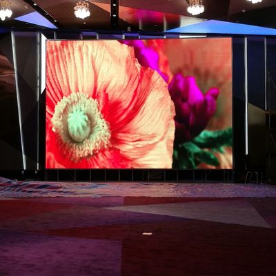 El alto restaura el contexto de alquiler de la etapa de la pared de 1920Hz P3.91 LED