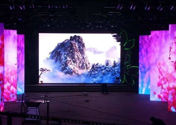 El alto restaura el contexto de alquiler de la etapa de la pared de 1920Hz P3.91 LED