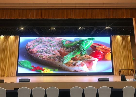 HD que hace publicidad de la exhibición de pared video de la etapa de 3840Hz P1.25 LED