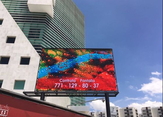 SMD a todo color que p10 al aire libre llevó precios de la pantalla de visualización llevó la exhibición en pantalla grande para hacer publicidad de la pantalla de visualización