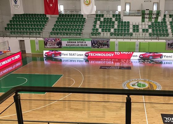 Pantalla LED a todo color al aire libre del baloncesto P10 el 100m del fútbol del perímetro