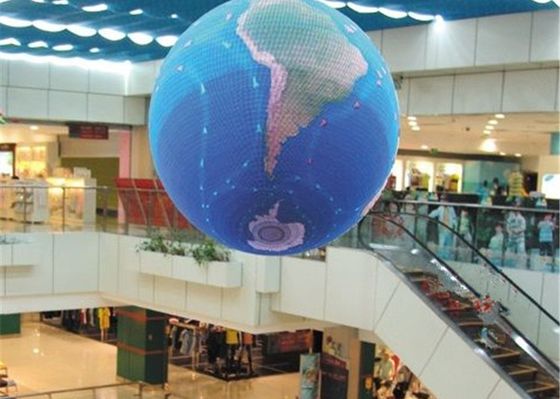 Pantalla a todo color interior de la esfera LED de P1.95mm los 0.5m