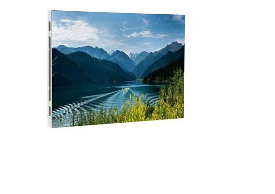 La talla 480 fina milímetro x de la pantalla LED de la echada P1.667 HD del pixel 480 milímetros a presión el negro de aluminio de la exhibición del gabinete de la fundición llevado