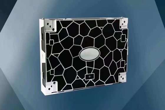 La talla 480 fina milímetro x de la pantalla LED de la echada P1.667 HD del pixel 480 milímetros a presión el negro de aluminio de la exhibición del gabinete de la fundición llevado