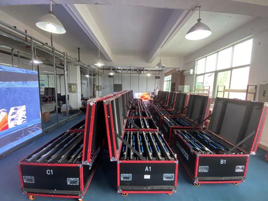 La pantalla interior del alquiler P3.91 LED a presión pantalla de visualización llevada llevada aluminio de Smd 2121 de alquiler de la pantalla de la pantalla 3.91m m LED de la fundición