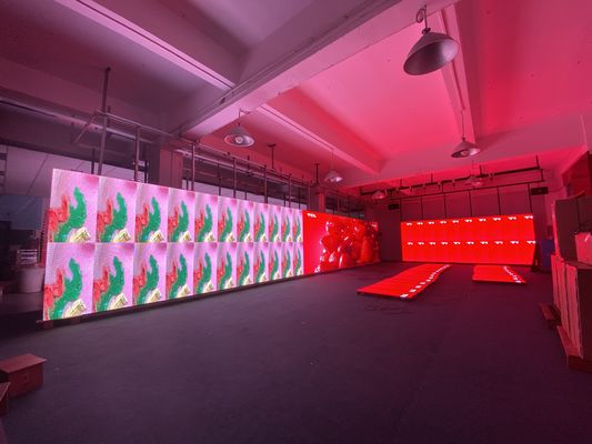 La pantalla interior del alquiler P3.91 LED a presión pantalla de visualización llevada llevada aluminio de Smd 2121 de alquiler de la pantalla de la pantalla 3.91m m LED de la fundición
