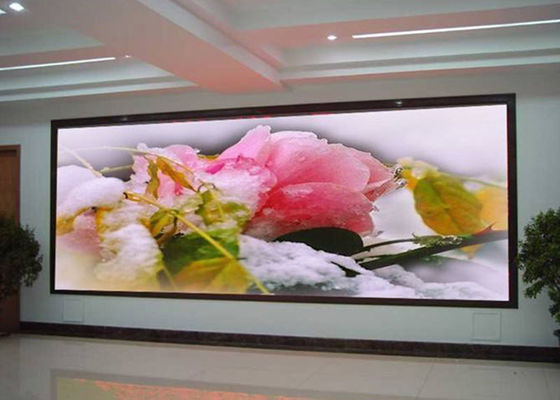 Pequeña pantalla LED a todo color interior de la echada P1.25 600mm×337.5m m