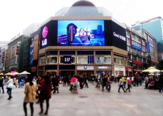Cartelera grande de la pantalla de la muestra de la pantalla LED de la prenda impermeable 5500cd/㎡ P10