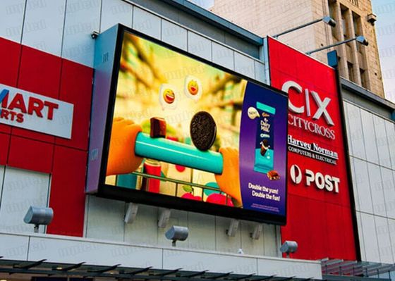 Pantalla LED a todo color al aire libre de la publicidad SMD Rgb P8