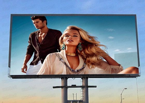 Pantalla LED a todo color al aire libre de la publicidad SMD Rgb P8