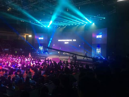 Pantalla LED a todo color interior de los acontecimientos P3.91 de la etapa de la lámpara de Nationsrtar