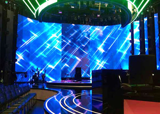 P2.0 los paneles video interiores del gabinete 512*512*90m m LED