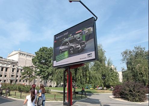 Cartelera moderna Smd que hace publicidad de la pantalla LED a todo color al aire libre P10