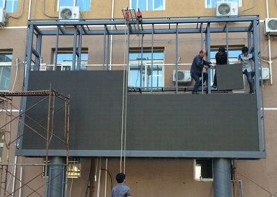 La prenda impermeable IP65 fijó la cartelera de la pantalla LED P6
