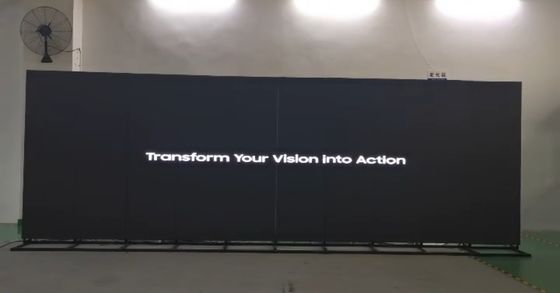 Pantalla LED a todo color 3m m interior de los medios 760mmX1920m m del cartel