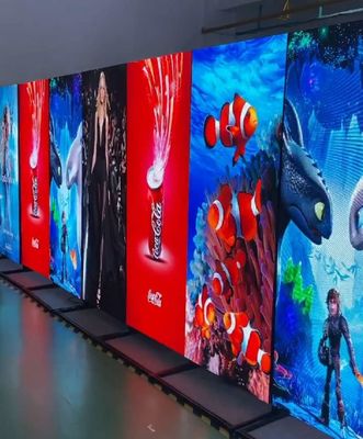 Pantalla LED a todo color 3m m interior de los medios 760mmX1920m m del cartel