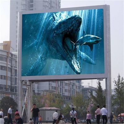 Pantalla LED publicitaria electrónica de la bandera P6 SMD3535 HD