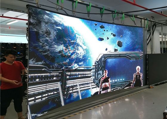 Pantalla LED publicitaria electrónica de la bandera P6 SMD3535 HD