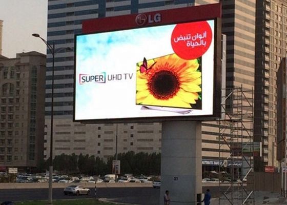 Display LED SMD fijo de color completo de 15 píxeles para publicidad exterior