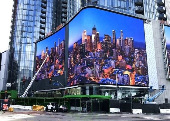 Display LED SMD fijo de color completo de 15 píxeles para publicidad exterior