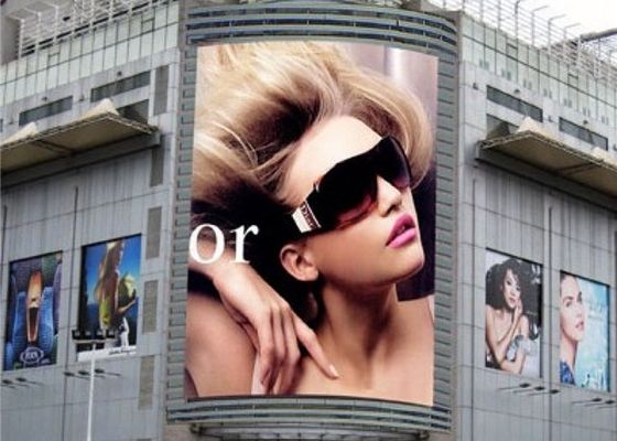 Pantalla LED fija de publicidad de pared con tamaño de gabinete de 960 x 960 mm y color completo