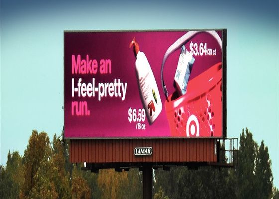 Pantalla LED fija de publicidad de pared con tamaño de gabinete de 960 x 960 mm y color completo