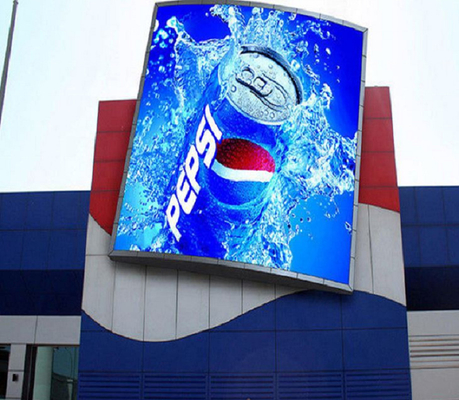 Display LED de alta resistencia al agua OOH de publicidad con LED RGB y paneles personalizados