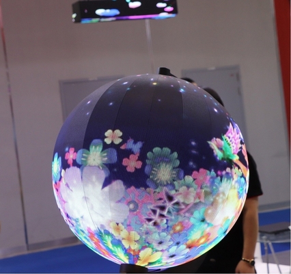 Pantalla LED P1.95 esfera para interiores 800nits Calidad de pantalla HD Diseño delicado