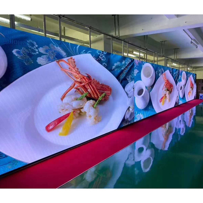 Eventos públicos P2.976 Alquiler Escenografía pantalla LED con configuración rápida y alto brillo