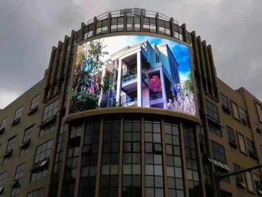 Display LED de alta resistencia al agua OOH de publicidad con LED RGB y paneles personalizados