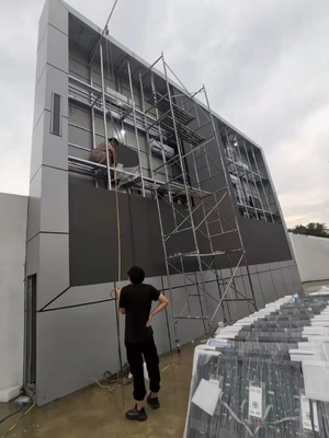 Display LED exterior IP65 impermeable P5 para paneles de alta iluminación de publicidad OOH