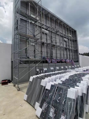 Display LED exterior IP65 impermeable P5 para paneles de alta iluminación de publicidad OOH
