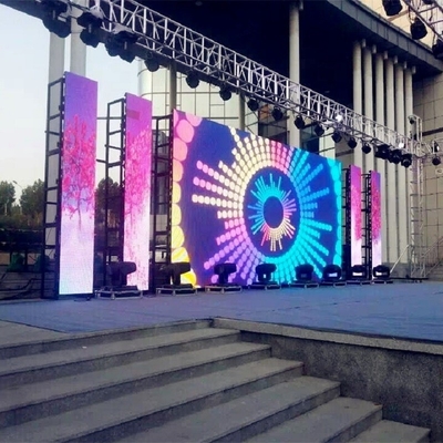 Pantalla LED dinámica P4.81 para entretenimiento y eventos públicos