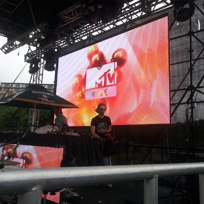 Pantalla LED dinámica P4.81 para entretenimiento y eventos públicos