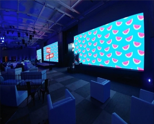 Display LED de configuración rápida P2.976 ligero y de alto brillo para eventos públicos