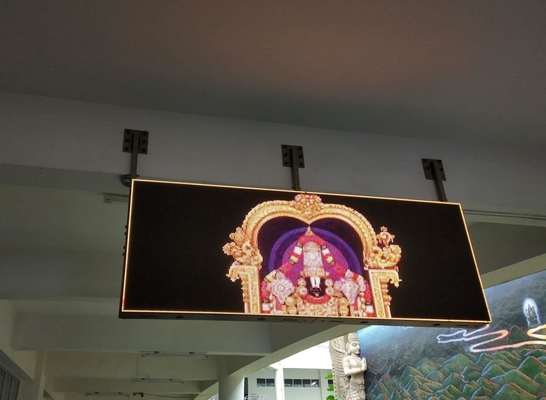 Panel de visualización LED P6 exterior impermeable de alto brillo con forma y tamaño personalizados