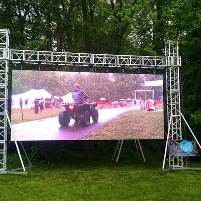 Display LED de alquiler de alta luminosidad impermeable P3.91 para exteriores