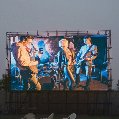 Pantalla LED de alta luminosidad P3.91 impermeable para escenarios de alquiler en eventos públicos