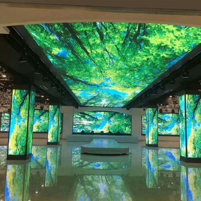 Pantalla LED de color completo SMD de peso ligero P3.91 para instalaciones de alquiler en interiores en eventos públicos