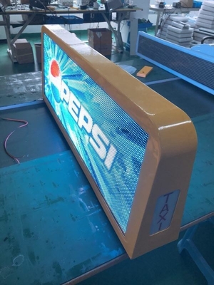 P4 P5 P6.67 12-36V de luz exterior LED para la publicidad en el techo de los taxis