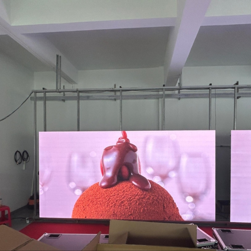 Display LED de alquiler de diseño ultra delgado p2.604 para escenarios y festivales