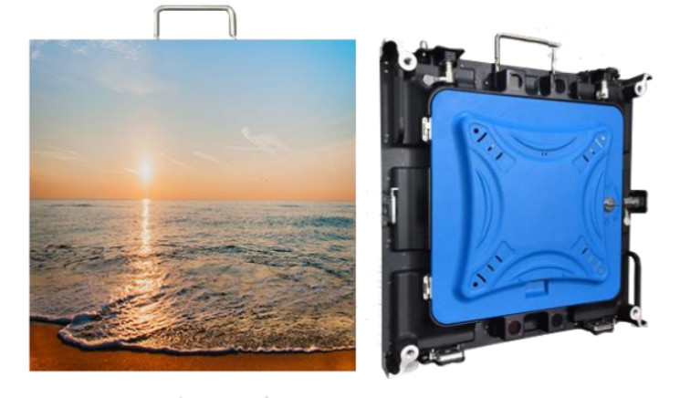 480mm*480mm gabinete exterior pantalla LED fija P2.5 SMD1415 impermeable para tablero publicitario