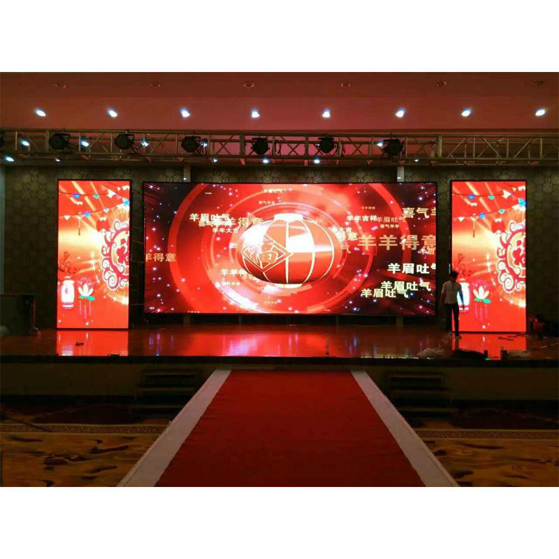 Display LED de alta definición de 2.604 mm de pitch de píxeles para el Festival de Música del Club de escenarios